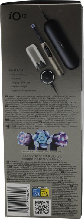 Immagine prodotto Oral-B iO Series 10 Lunar Gold Special Edition Elektrische Zahnbürste