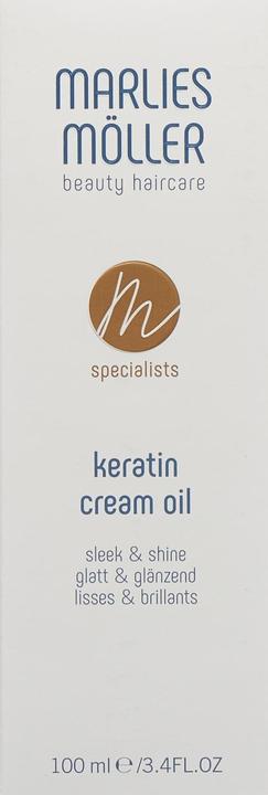 Produktbild Marlies Möller MM Specialists - Keratin Cream Oil Sleek & Shine (100 ml)