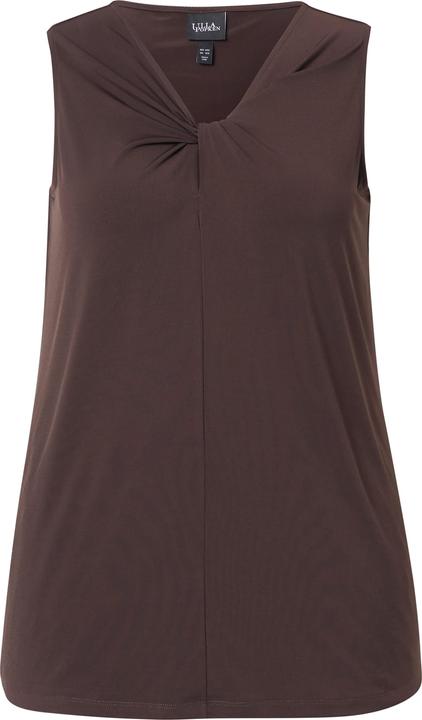 Actual product image Ulla Popken Knotted Neck Tank (62)