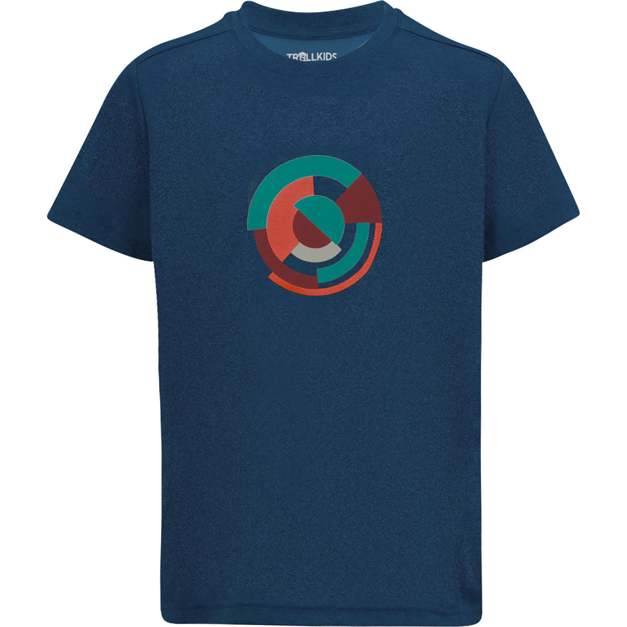 Trollkids, Unisex, Shirt, Sognefjord, Blau, (152)