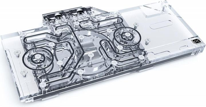 Alphacool Eisblock Aurora Acryl GPX-A Radeon RX 6800/6800XT/6900XT Reference mit Backplate