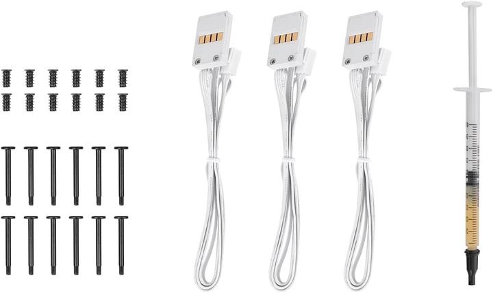 Immagine prodotto Thermaltake TT TOUGHFAN EX14 Pro 3-pack wh (140 mm, 3x)