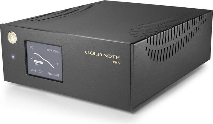 Gold Note PH-5 Bravo - MM/MC High End Phono Preamplifier - black -