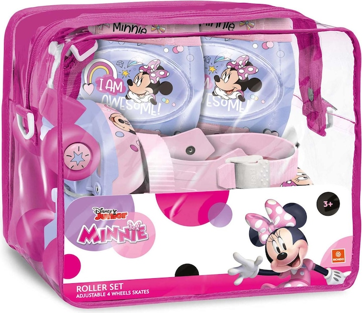 Produktbild Mondo Disney Minnie Rollschuhe mit Schutzset (22, 23, 24, 25, 26, 27, 28, 29)