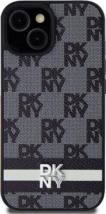 Image du produit DKNY DKHCP14SPCPTSSK iPhone 14 / 15 / 13 6.1" czarny/black hardcase Leather Checkered Mono Pattern & (Apple iPhone 13, Apple iPhone 14, Apple iPhone 15)