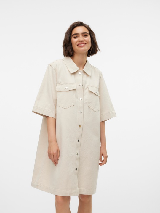 Produktbild Vero Moda VMFENJA Kurzes Kleid Jeanskleid (XXL)
