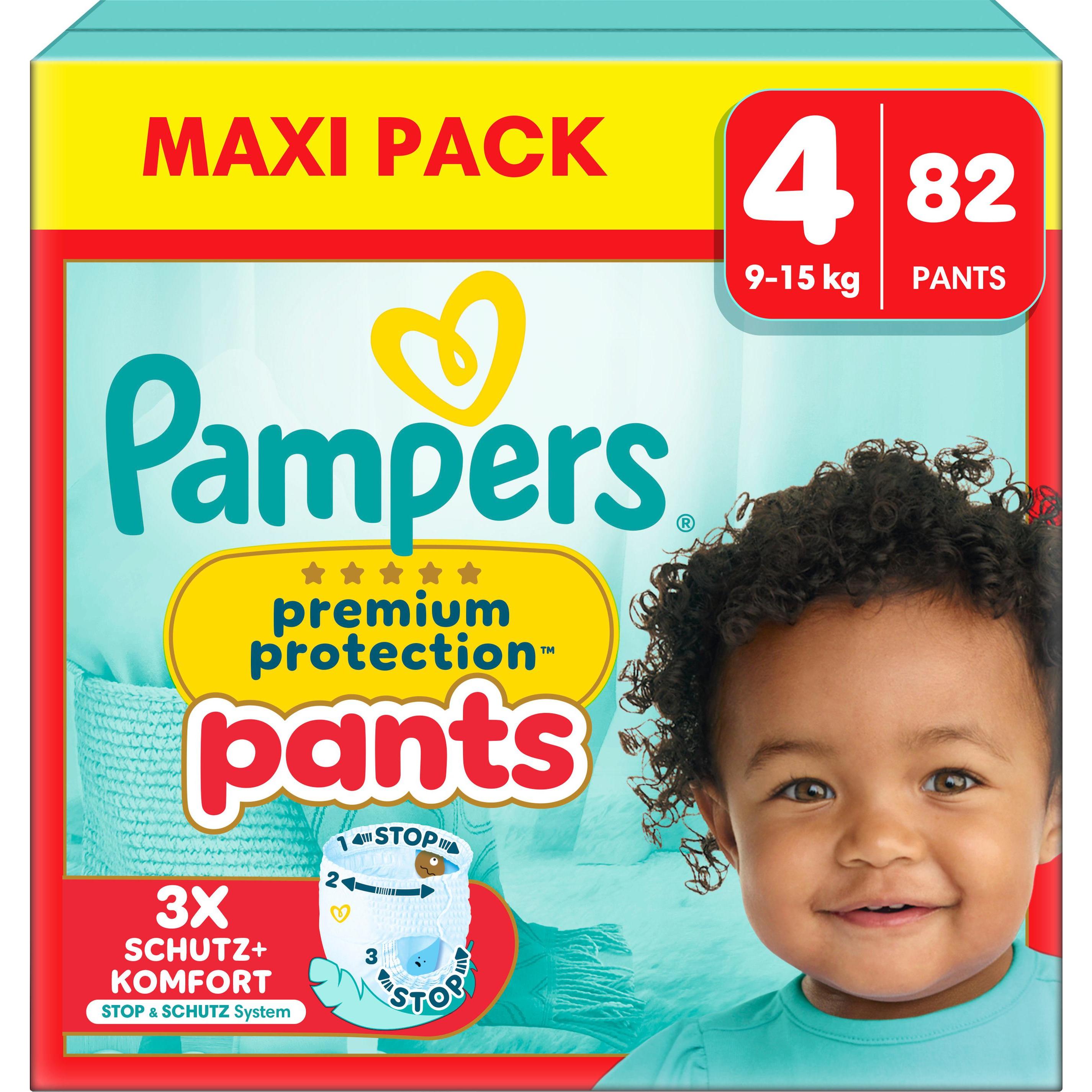 Pampers Premium Protection Pants (Gr. 4, Halbmonatsbox, 82 Stück)