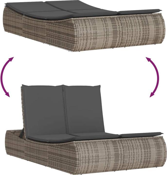 Immagine prodotto vidaXL Doppel-Sonnenliege (200 cm)