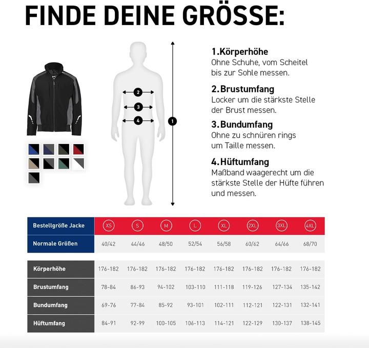 Actual product image Kübler Pilot jacket water repellent (L)