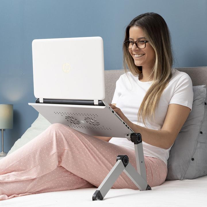 Produktbild InnovaGoods Einstellbarer Laptop-Tisch mit mehreren Positionen Omnible