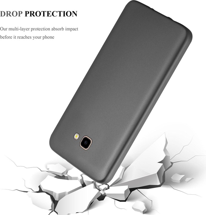Produktbild Cadorabo TPU Matt Metallic Cover (Samsung Galaxy J4 Prime)