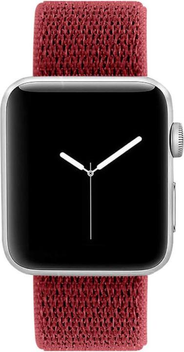 Produktbild Cover-Discount Apple Watch 44/45/46/49mm - Nylon Stoff Band flexibel mit Klett (Nylon)