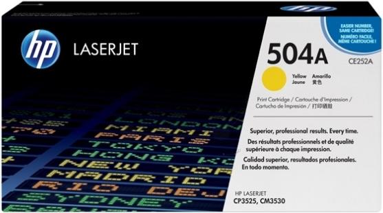 Productafbeelding HP C-toner 504A (Y)