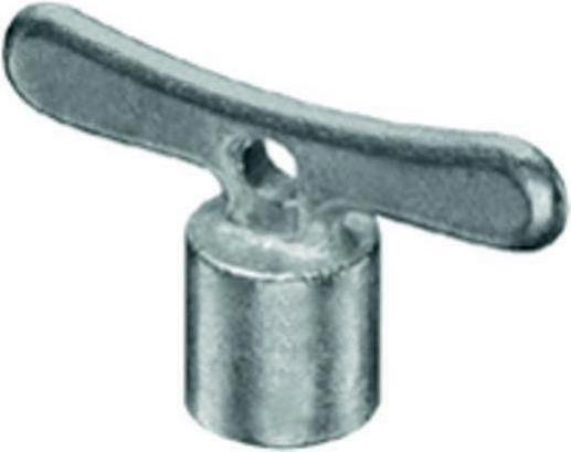 Schell Steckschlüssel mattchrom, mit Innen-Vierkant 6mm