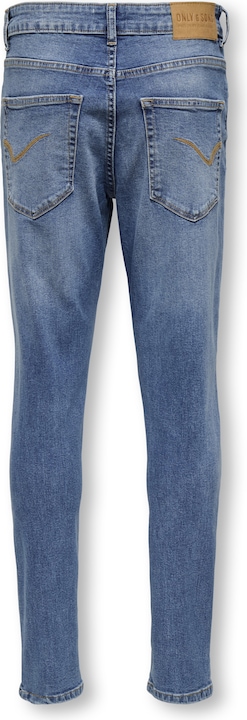 Produktbild Only & Sons Junior Osjyoke Tapered Jax MB 2844 Azg Dnm Noos (164)