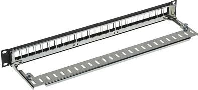 Actual product image Molex PowerCAT unloaded patchpanel 24 ports Datagate PATCH PANEL 24P C6A 1U UNLOAD