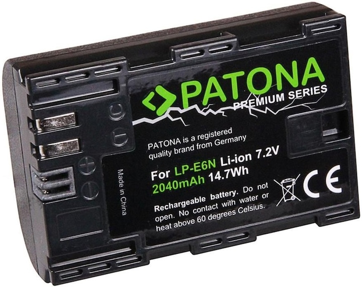 Patona Canon LP-E6N (Rechargeable battery)