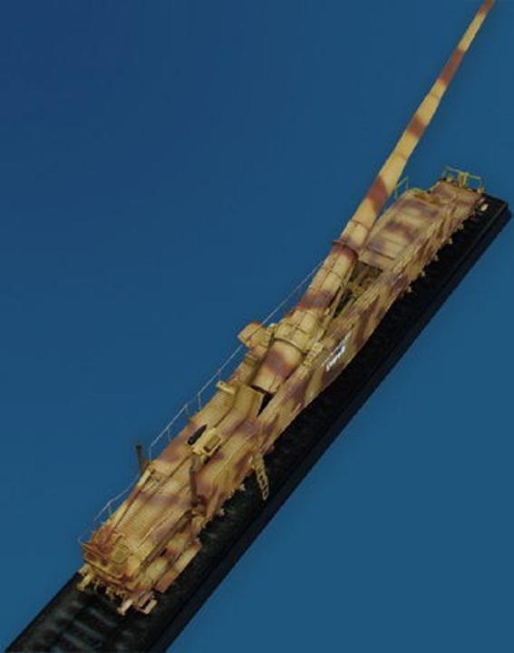 Produktbild Trumpeter Eisenbahngeschütz Leopold 280mm K5 (E)