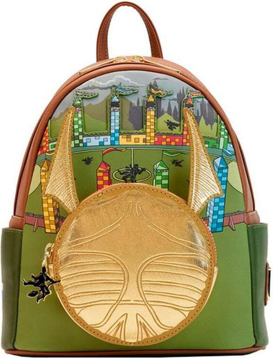 Loungefly Harry Potter Golden Snitch Rucksack 26cm