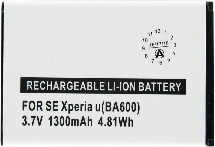 Actual product image Sony Ericsson Akku ST25i, Xperia U, BA600