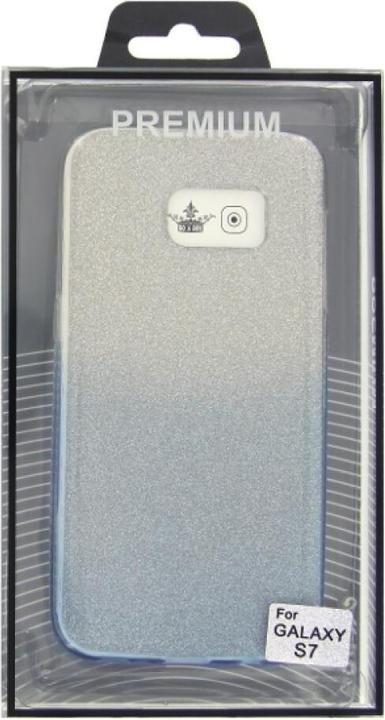 Actual product image OEM TPU Case Shine Samsung Galaxy S7 blue (Samsung Galaxy S7)