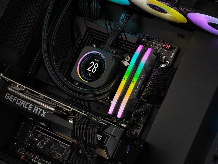 Actual product image Corsair Vengeance RGB (2 x 16GB, 5600 MHz, DDR5 RAM, DIMM)