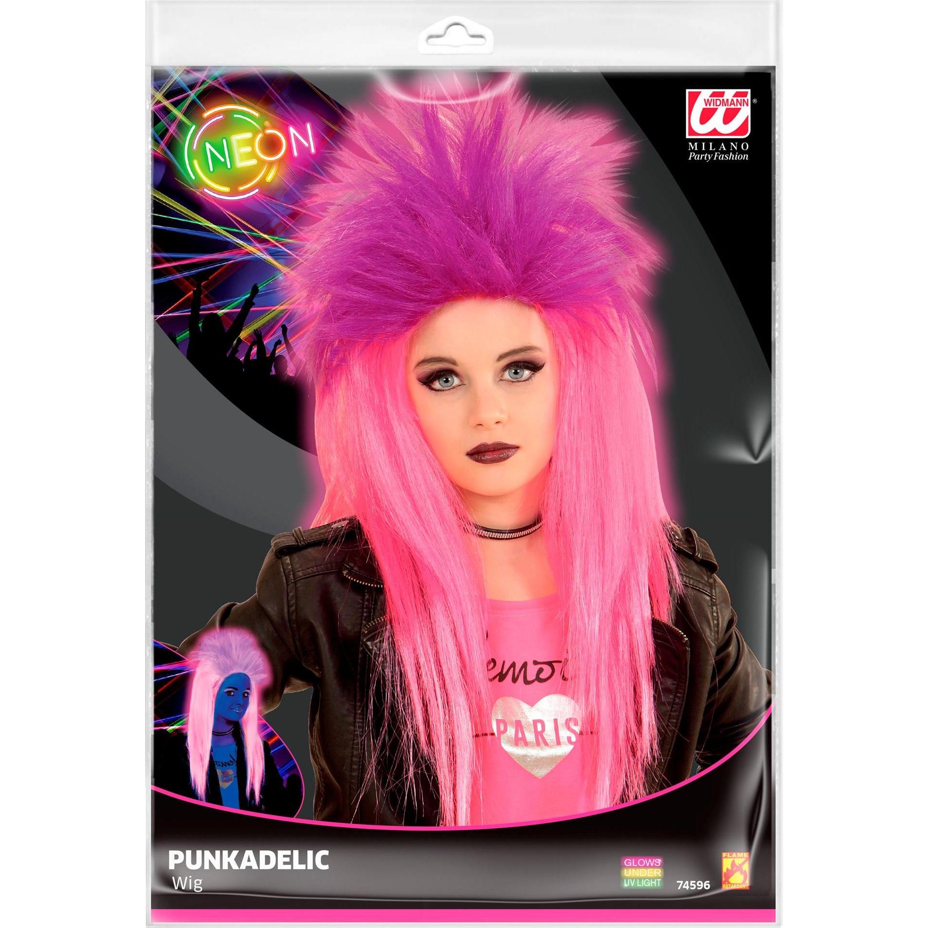 Thumbnail - Widmann Kinderperücke Punkadelic