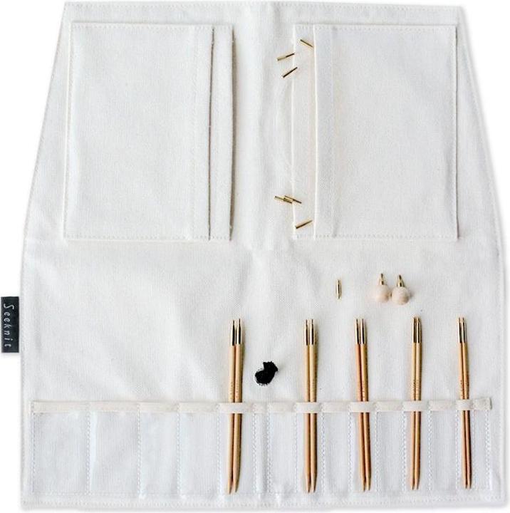 Actual product image Seeknit Needle set interchangeable needle tips Koshitsu 2.25 - 3.25 mm 10.0 cm Mini