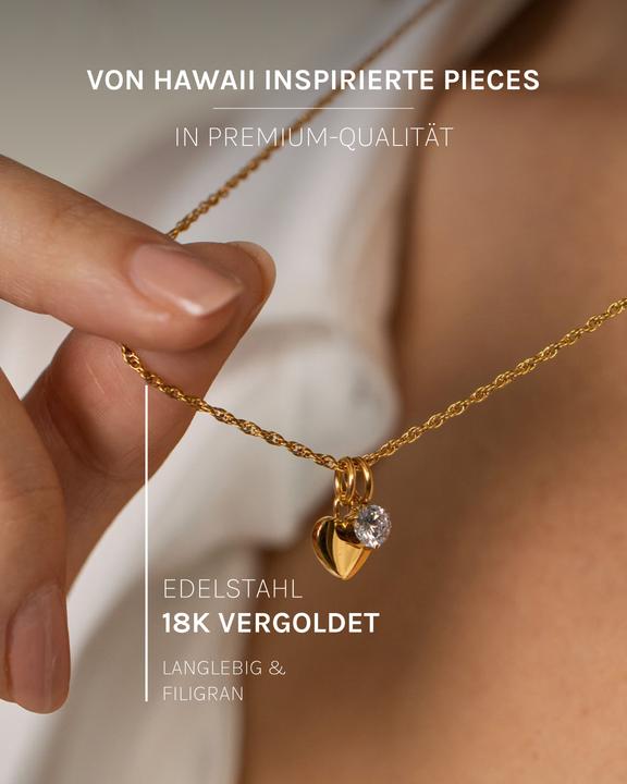 Produktbild Purelei Brave (Edelstahl 18K vergoldet, 50 - 55 cm)