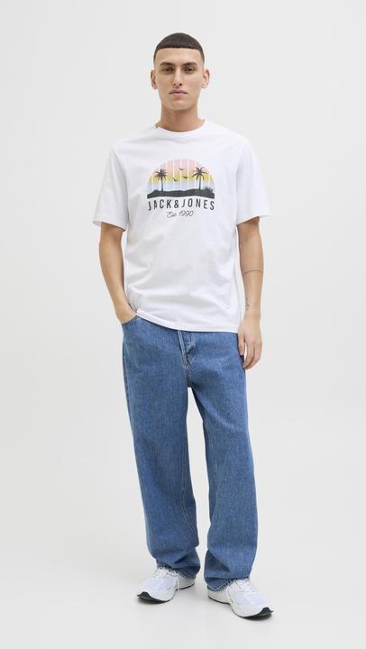 Produktbild Jack & Jones Gedruckt Rundhalsausschnitt T-shirt T-shirt (M)