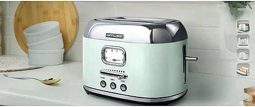 Produktbild Muse EdelstahlToasterPastell Grün