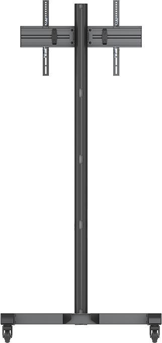 Actual product image Multibrackets Floor stand with castors-100", black, max. 90kg (90 kg)