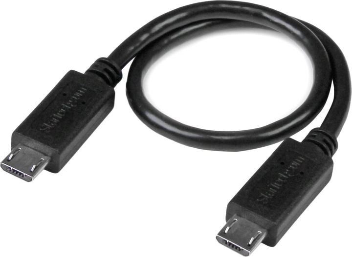 Immagine prodotto StarTech 20cm Cavo USB OTG - Micro USB a Micro USB - Cavo adattatore USB OTG - St/St (0.20 m, USB 2.0)