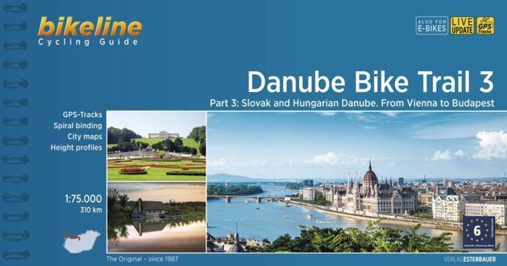 Image du produit Danube Bike Trail - Part 3: Slovakian and Hungarian Danube (Anglais, Maison d'édition Esterbauer, 2022)