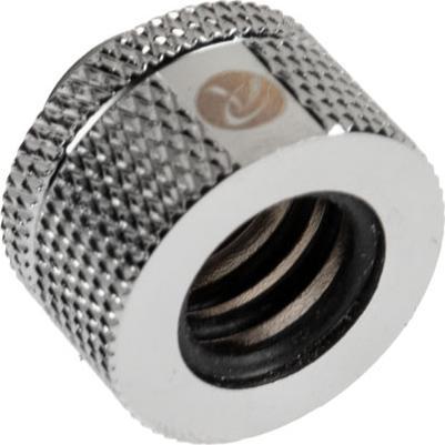Thumbnail - Raijintek Pelias D141806, 14mm - 6er-Pack, Wasserkühlung Anschluss, Silber