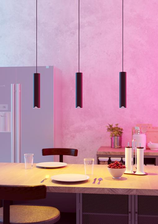 Produktbild EGLO Balamorta-Z Long Table Pendant - Black L78 - RGB + TW - Zigbee, Bluetooth (1500 lm)