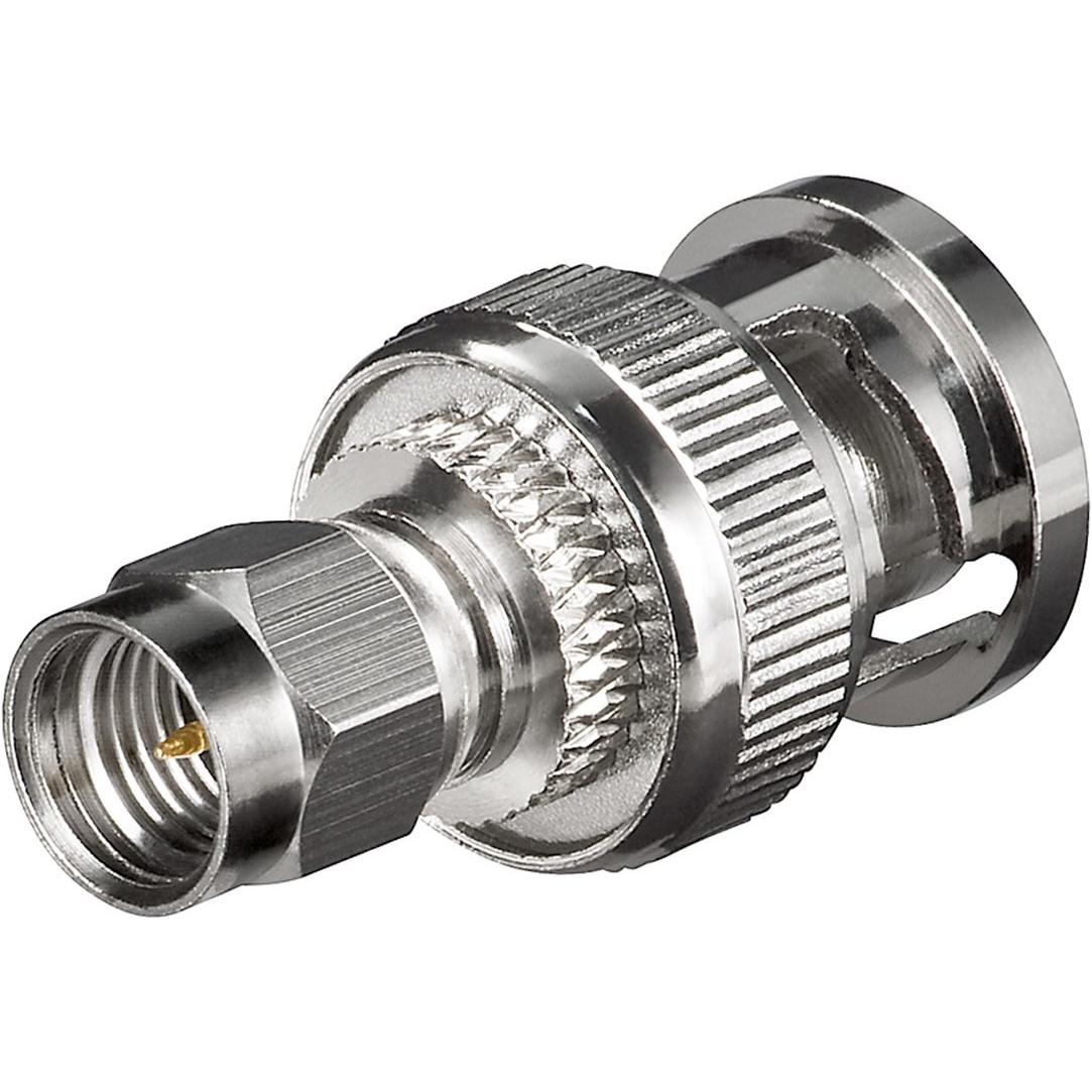 Goobay SMA-Stecker>BNC-Stecker, Elektronikkabel + Stecker, Silber