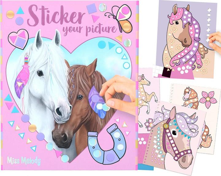 Produktbild Schmidt Spiele Miss Melody - Sticker your Picture (0412068)
