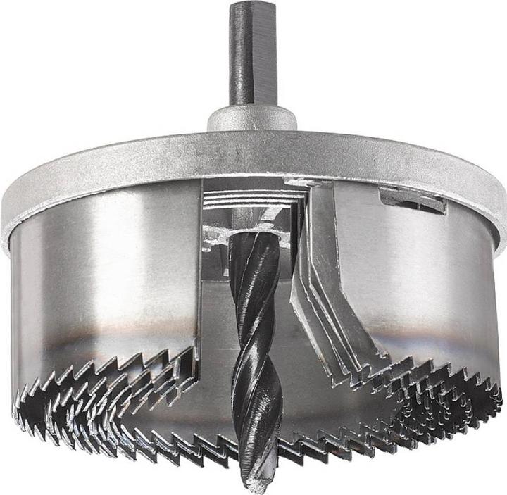 Image du produit kwb Scie cloche multigrue, 5 pièces, ø 60-95 mm (68 mm, 74 mm, 95 mm, 81 mm, 60 mm)
