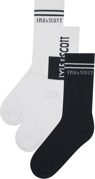 Immagine prodotto Lyle and Scott Calzini Sport Bambini Misura Confezione 3 (confezione da 3, 122/128)