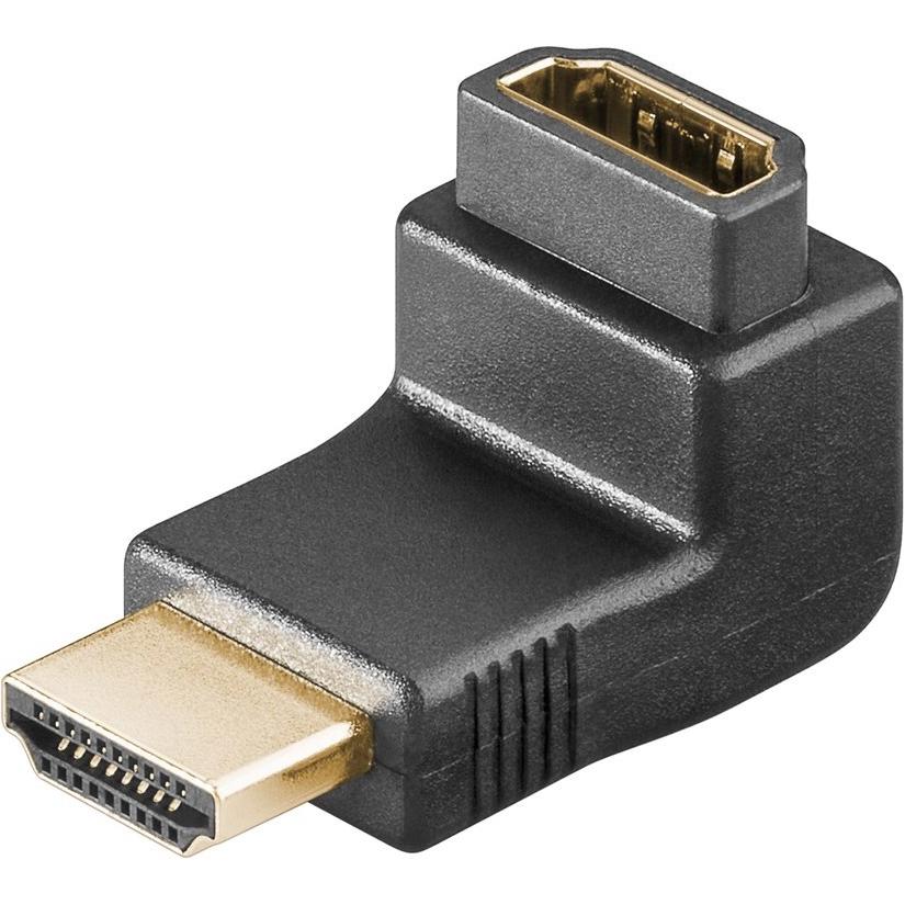 Goobay HDMI F/M 90° SB (HDMI), Video Kabel