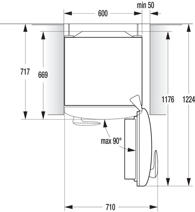 Produktbild Gorenje ORB 153 C Kühlschrank 154 cm (260 l)