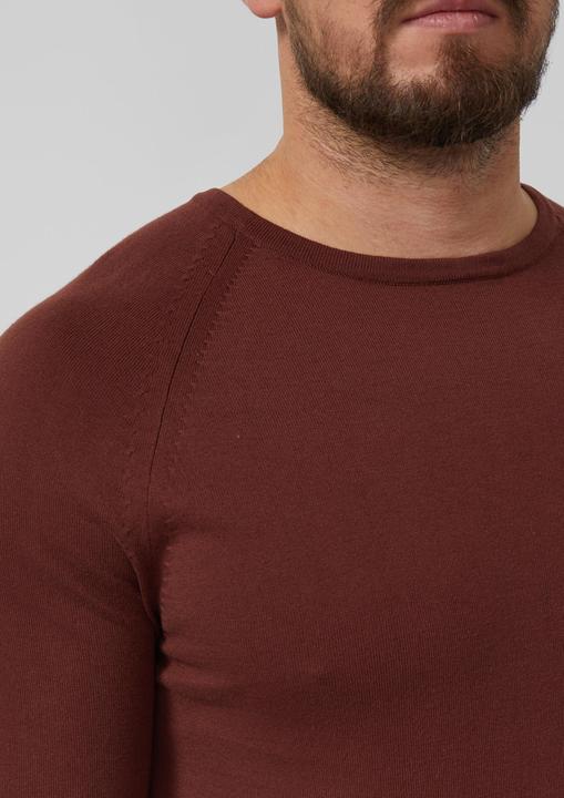 Produktbild s.Oliver Strickpullover Raglanpullover aus reiner Baumwolle (XXL)