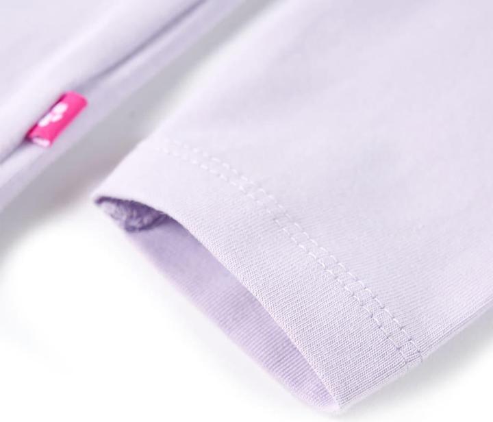 Immagine prodotto vidaXL Camicia da bambino a maniche lunghe lilla chiaro 140,Materiale: 95 % cotone. 5 (140)