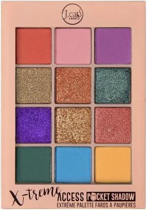 Actual product image J.Cat Beauty J. Cat Beauty X-Treme Access Pocket Shadow - Pops of Paparazzi