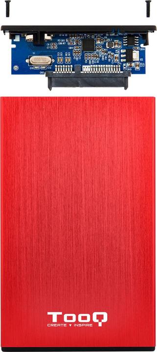 Productafbeelding Tooq Technology TQE-2527R HDD-behuizing voor opslagschijven Zwart (2.5")