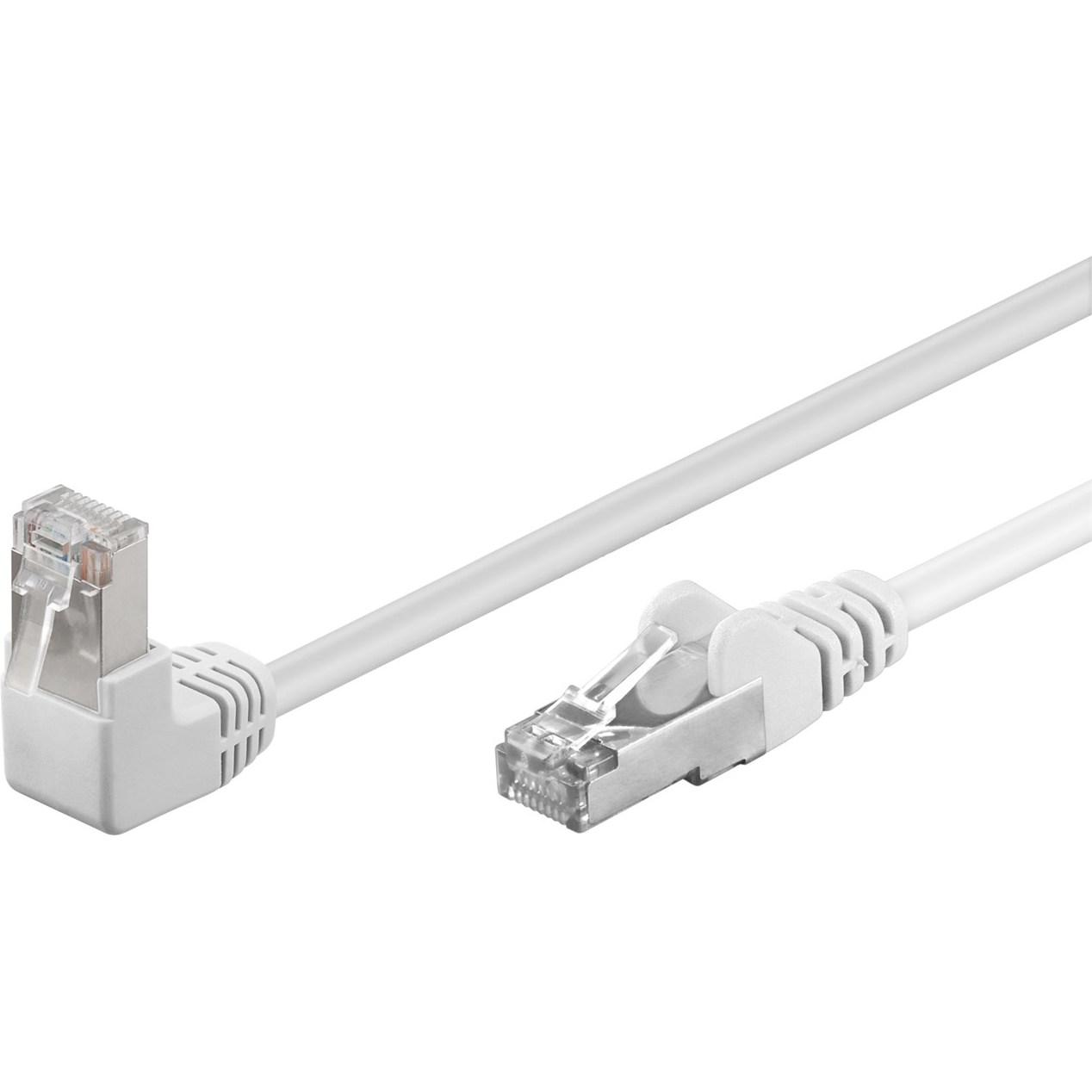 Goobay Netzwerkkabel (F/UTP, CAT5e, 1 m), Netzwerkkabel