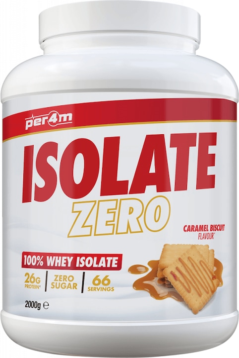 Actual product image Per4m Whey Isolate Zero (Caramel biscuit, 1 pcs., 2000 g)