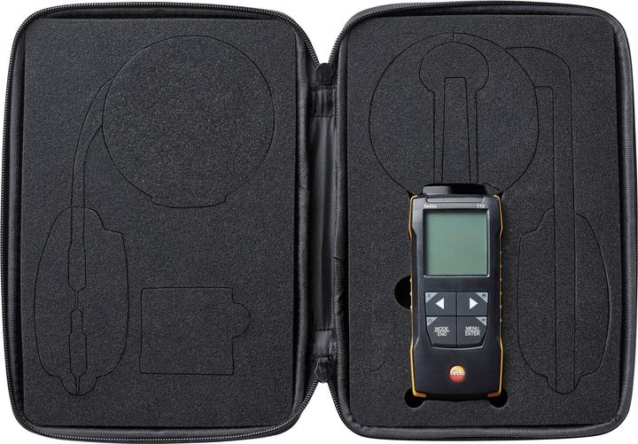 Actual product image Testo 110 Temperature measuring instrument -200 - +800 °C Sensor type NTC, Pt100 (Temperature measuring device)