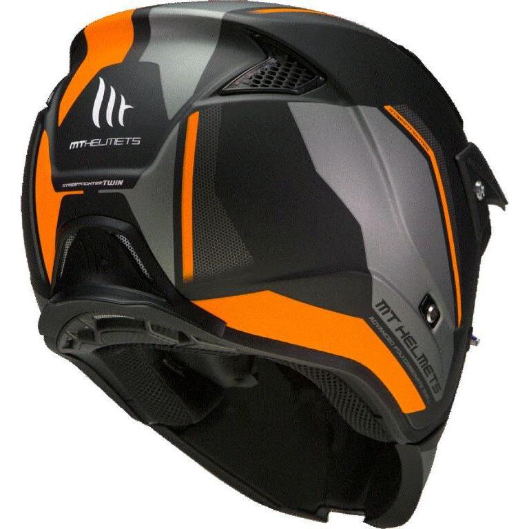 Thumbnail - MT Helmets, Motorradhelm, motorrad-crosshelm mit abnehmbarem kinnteil und umwandelbarem visier streetfighter sv twin c4 ...
